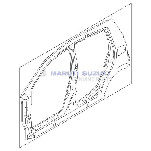 SIDE BODY OUTER PANEL (RIGHT)For CELERIO