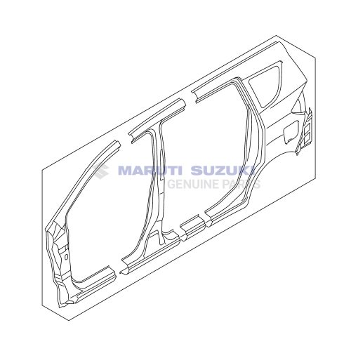 SIDE BODY OUTER PANEL (LEFT)For ERTIGA 