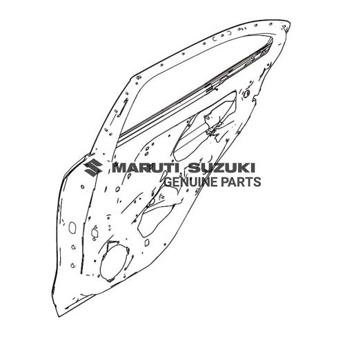 PANEL ASSEMBLY_ REAR DOOR LEFT HANDFor DZIRE