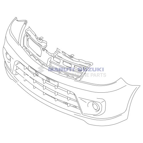 FRONT BUMPERFor ZEN ESTILO
