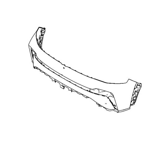 BUMPERFRONT UPPER(BLACK)For VICTORIS
