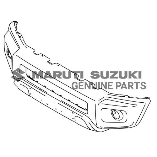 BUMPER_FRONT (BLACK)For JIMNY
