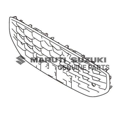 GEARILLE_ RADIATOR UPPER (BLACK)For SWIFT 
