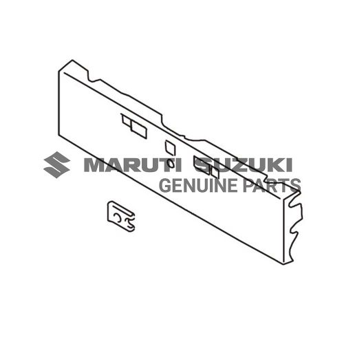 GARNISH_FRONT BUMPER LICENSEFor SWIFT 
