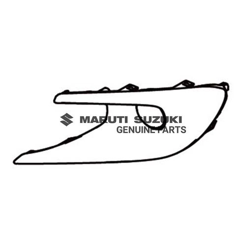 BEZEL_ FRONT FOG LAMP LEFT HAND (BLACK)For DZIRE 