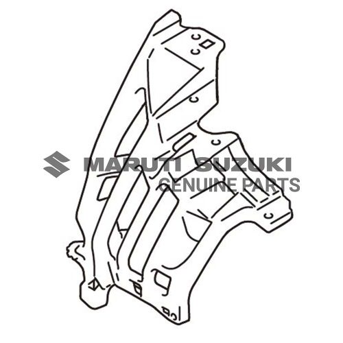 BRACE_FRONT BUMPER SIDE RIGHTFor SWIFT 
