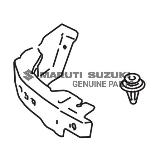 HOLDER ASSEMBLY_RR BUMPER SIDE_LFor JIMNY
