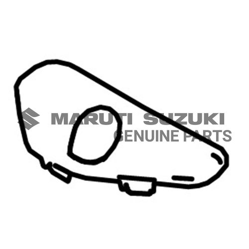 CAP_COWL TOP OUTER CTR (BLACK)For JIMNY
