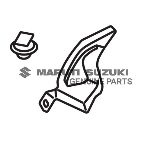 GARNISH_ COWL TOP SIDE RIGHT (BLACK)For SWIFT 
