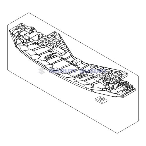 FRONT BUMPER LOWER ABSORBER COMPFor CIAZ