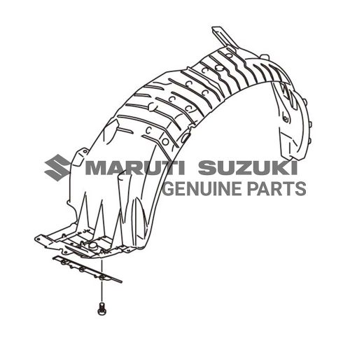 LINING_ FRONT FENDER LEFTFor SWIFT 
