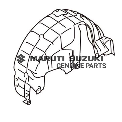 LINING_ REAR FENDER RIGHTFor SWIFT 
