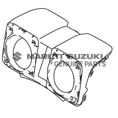 PANEL_INSTRUMENT CLUSTER (BLACK)For JIMNY
