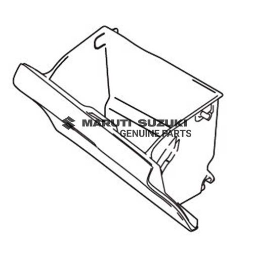 BOX_ GLOVE(BEIGE)For DZIRE 