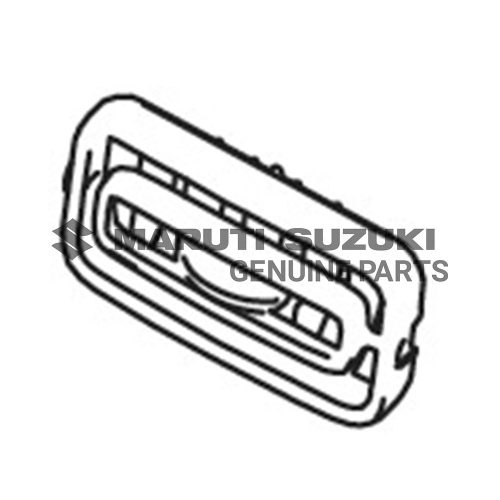 LOUVER_CTR VENT (BLACK)For JIMNY
