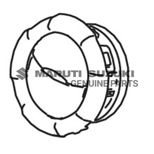 LOUVER_ SIDE VENT (BLACK)For JIMNY
