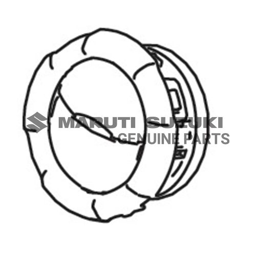 LOUVER_ SIDE VENT (BLACK)For JIMNY
