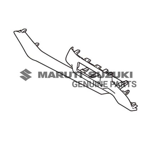 COVER_ STEERING COLUMN HOLE (BLACK)For SWIFT 
