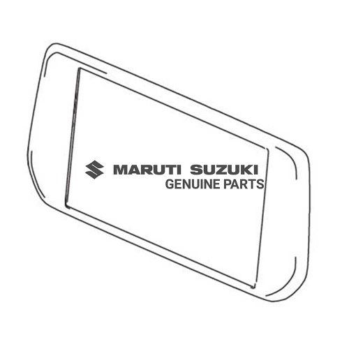 GARNISH_I/P CENTRE(BLACK)For DZIRE