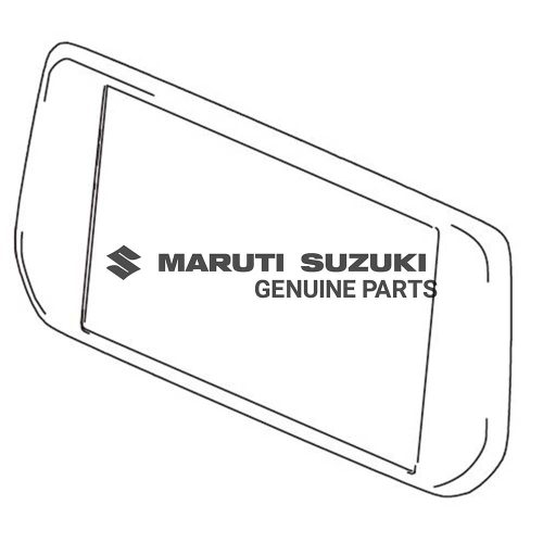 GARNISH_ I/P CENTER (BLACK)For SWIFT 
