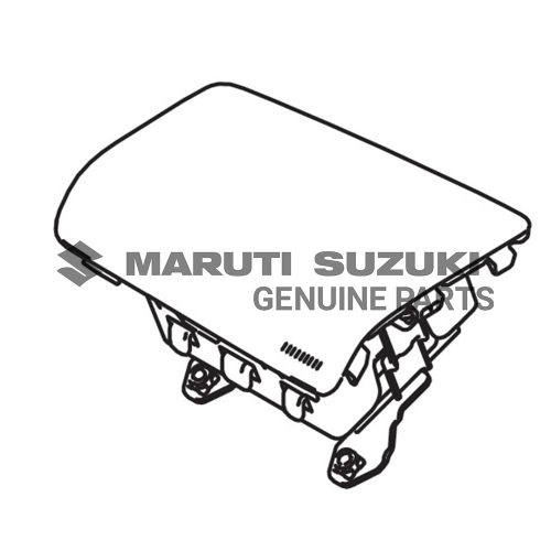 MDL ASSEMBLY_PASS AIRBAG (BLACK)For JIMNY
