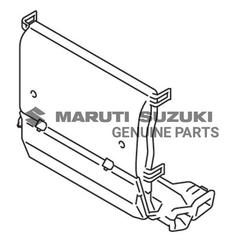 FOOT DUCT SUB ASSEMBLYFor JIMNY
