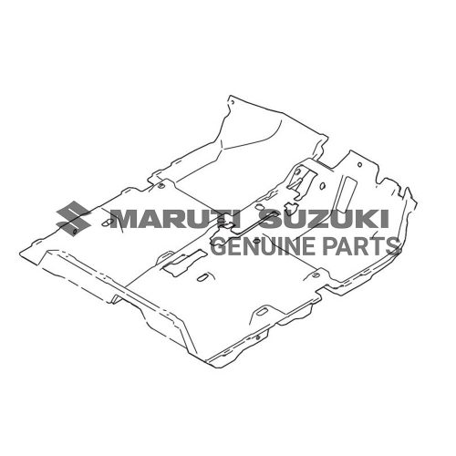 CARPET_ FLOOR (BLACK)For SWIFT 
