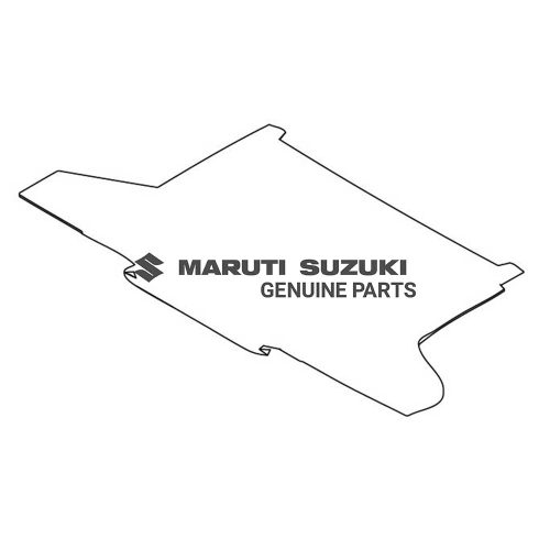 CARPET_ LUGGAGE FLOOR (BLACK)For DZIRE