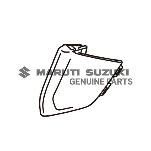 GARNISH_FLOOR CONSOLE UPPER RIGHT (BLACK)For DZIRE|SWIFT 
