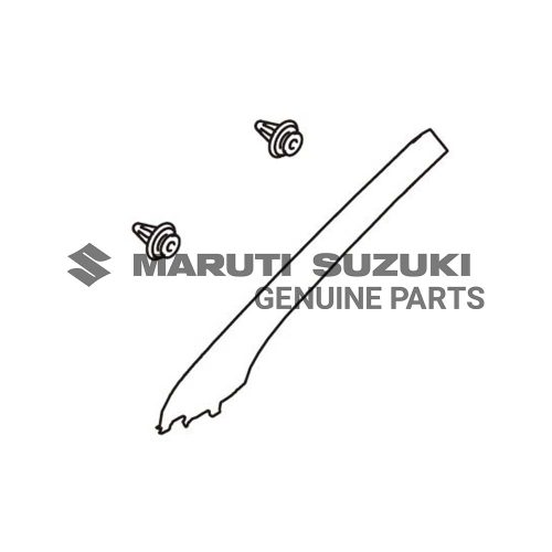 TRIM_ FRONT PILLAR RIGHT (GRAY)For SWIFT 
