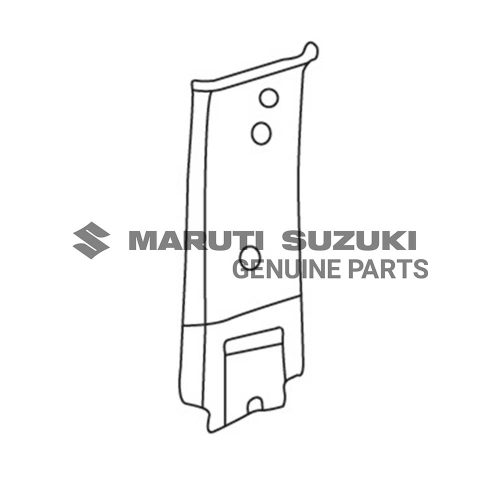 TRIM_CTR PILLAR UPPER_R (BLACKFor JIMNY
