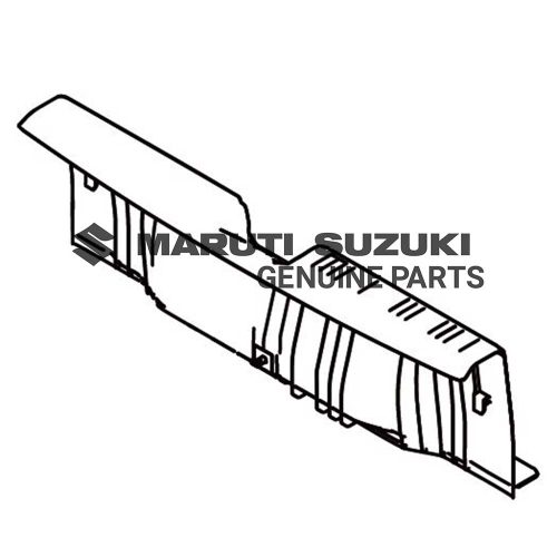 TRIM_TRUNK ROOM REAR(BLACK)For DZIRE 