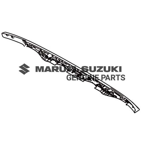 GARNISH_ TRUNK LID (BLACK/CHROME)For DZIRE 
