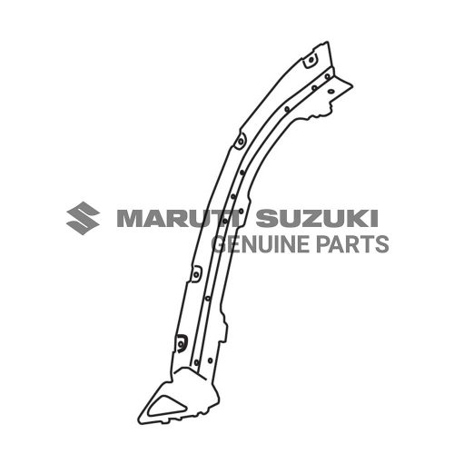 HOLDER_RR DOOR SPLASH GUARD_LFor JIMNY
