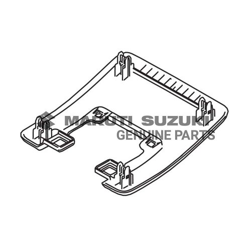 COVER_INSIDE REAR VIEW MIRROR (GRAY)For JIMNY
