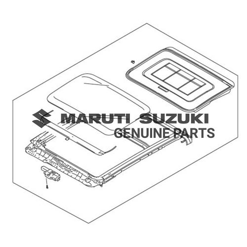 ROOF ASSEMBLY_SLIDINGFor DZIRE 