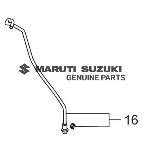 HOSE_REAR DRAINFor DZIRE