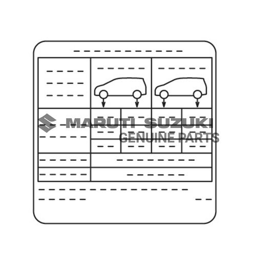 PLACARD_TIRE INFORMATIONFor JIMNY
