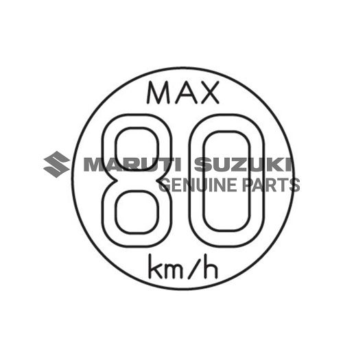 PLACARD SPARE TIRE For BALENO |BALENO|CELERIO|DZIRE|SWIFT 
