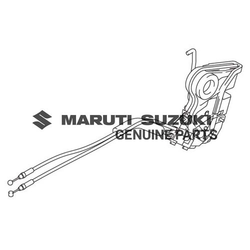 LATCH ASSEMBLY_ REAR DOOR RIGHT HANDFor DZIRE 