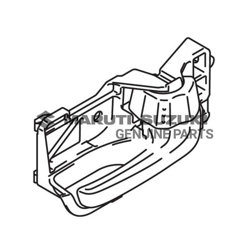 HANDLE_DR INSIDE_L (BLACK)For JIMNY
