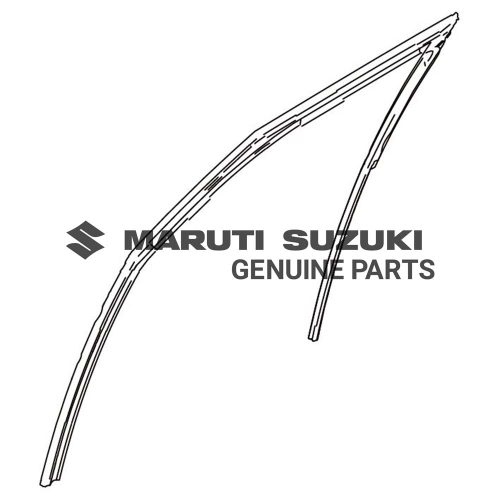 RUN_ FRONT DOOR GLASS RIGHTFor SWIFT 
