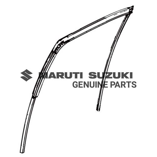 RUN_ REAR DOOR GLASS RIGHT HANDFor DZIRE 