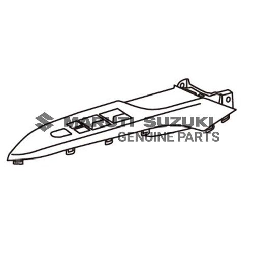 BEZEL_P/W SWITCH FRONT LEFT (BLACK)For DZIRE|SWIFT 
