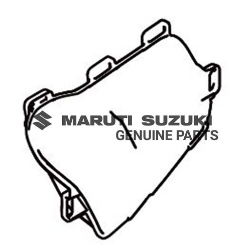 POCKET_REAR DOOR TRIM RIGHT HAND (BLACK)For DZIRE