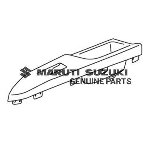 BEZEL_POWER WINDOW SWITCH REAR RIGHT HAND (BLACK)For DZIRE|SWIFT 
