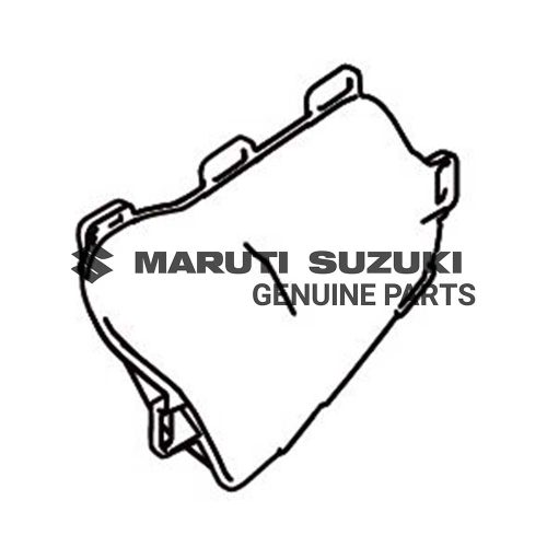 POCKET_REAR DOOR TRIM LEFT HAND (BLACK)For DZIRE 