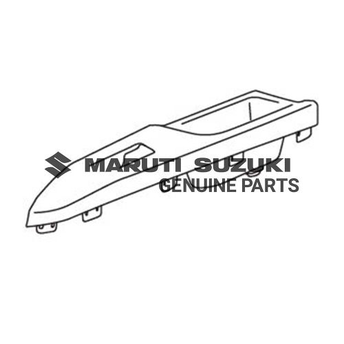 BEZEL_POWER WINDOW SWITCH REAR LEFT HAND (BLACK)For DZIRE|SWIFT 
