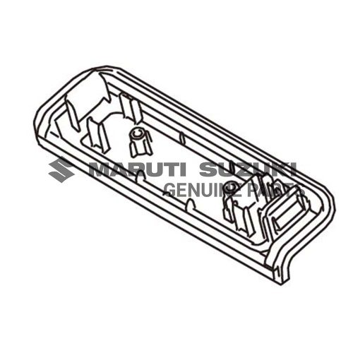 GARNISH_ BACK DOOR LOWERFor SWIFT 
