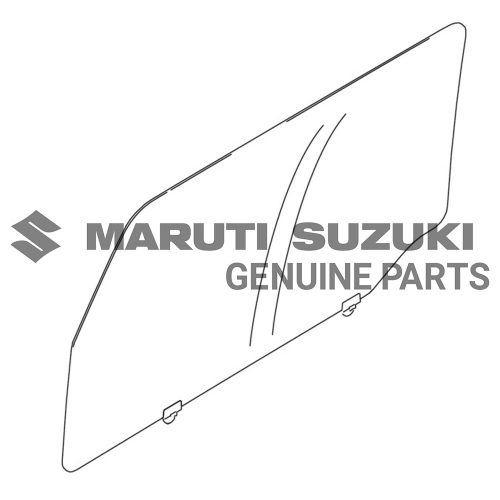 GLASS _FR DR WINDOW_RFor JIMNY
